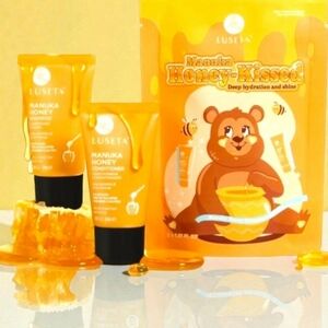 Manuka Honey Shampoo and Conditioner Set - Orange Travel Size.